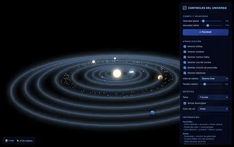 Captura de la simulación de Devstral con Vibe